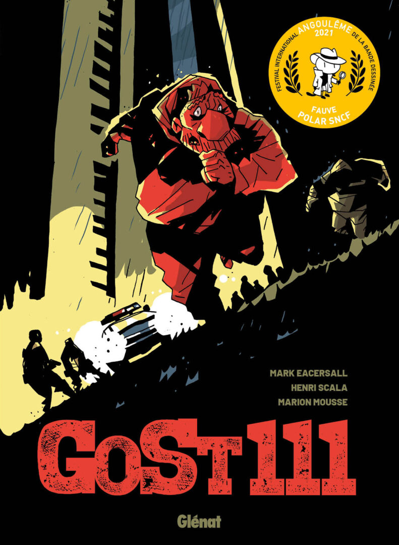 GoSt 111, couverture, éditions Glénat, Mark Eacersall , Marion Mousse, prix Fauve polar SNCF Angoulême 2021