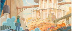 panel from Les Gardiens de fer book 1, published by Glénat